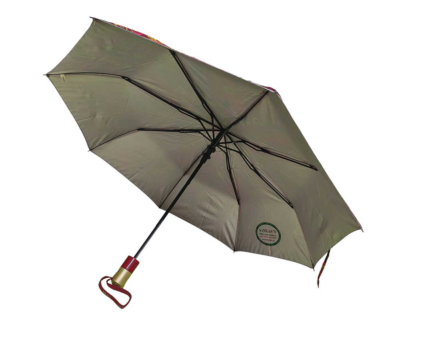 8 Rib Shankar Floral Umbrella – Stylish & Durable Rain Protection