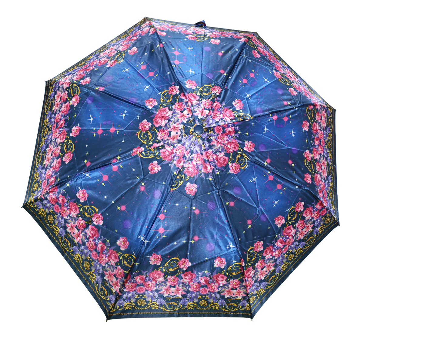 8 Rib Shankar Floral Umbrella – Stylish & Durable Rain Protection