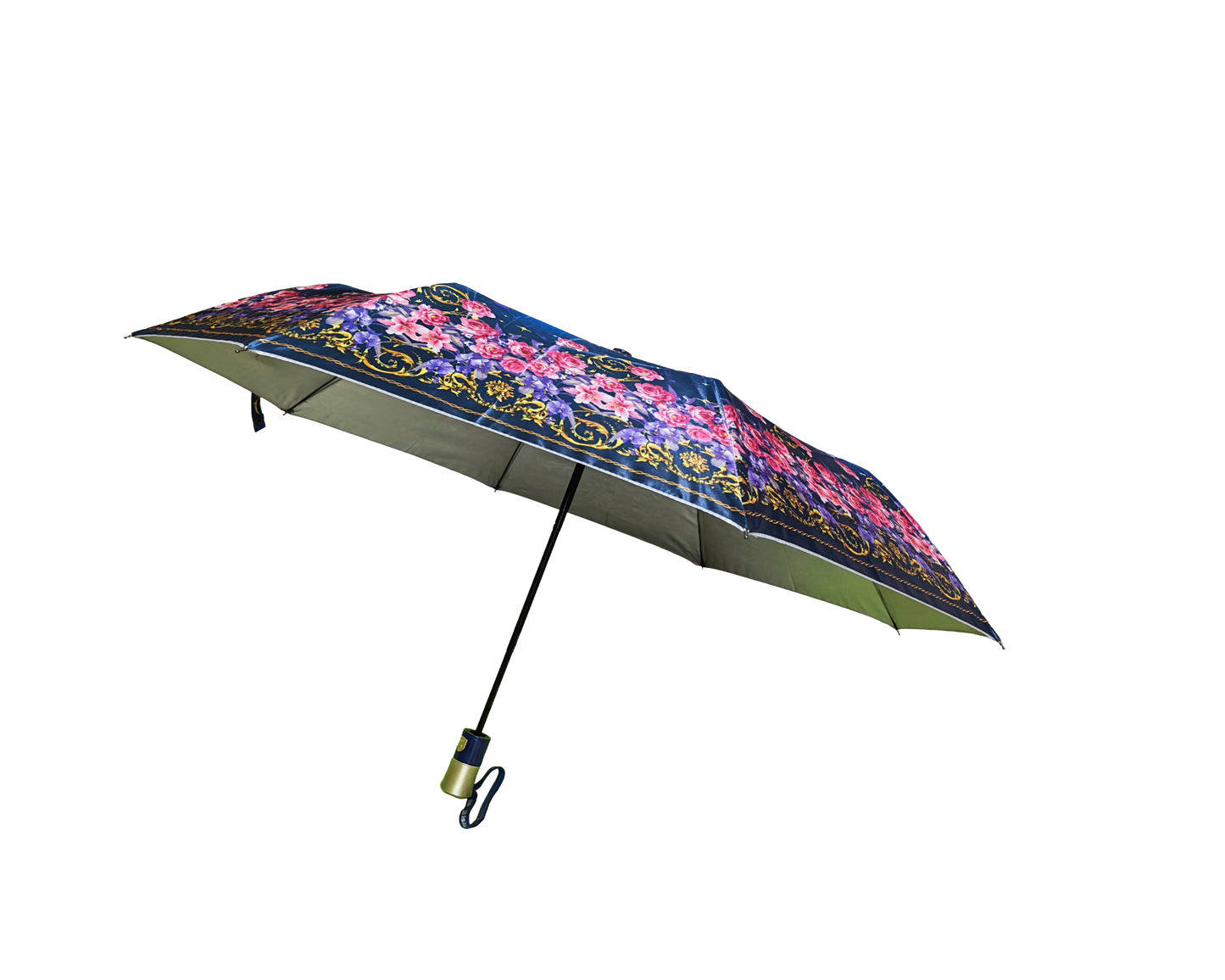 8 Rib Shankar Floral Umbrella – Stylish & Durable Rain Protection