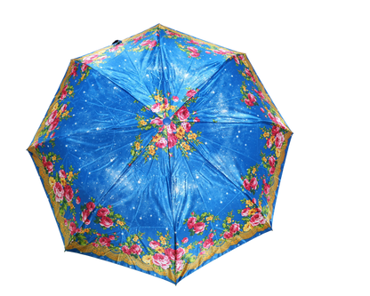 8 Rib Shankar Floral Umbrella – Stylish & Durable Rain Protection