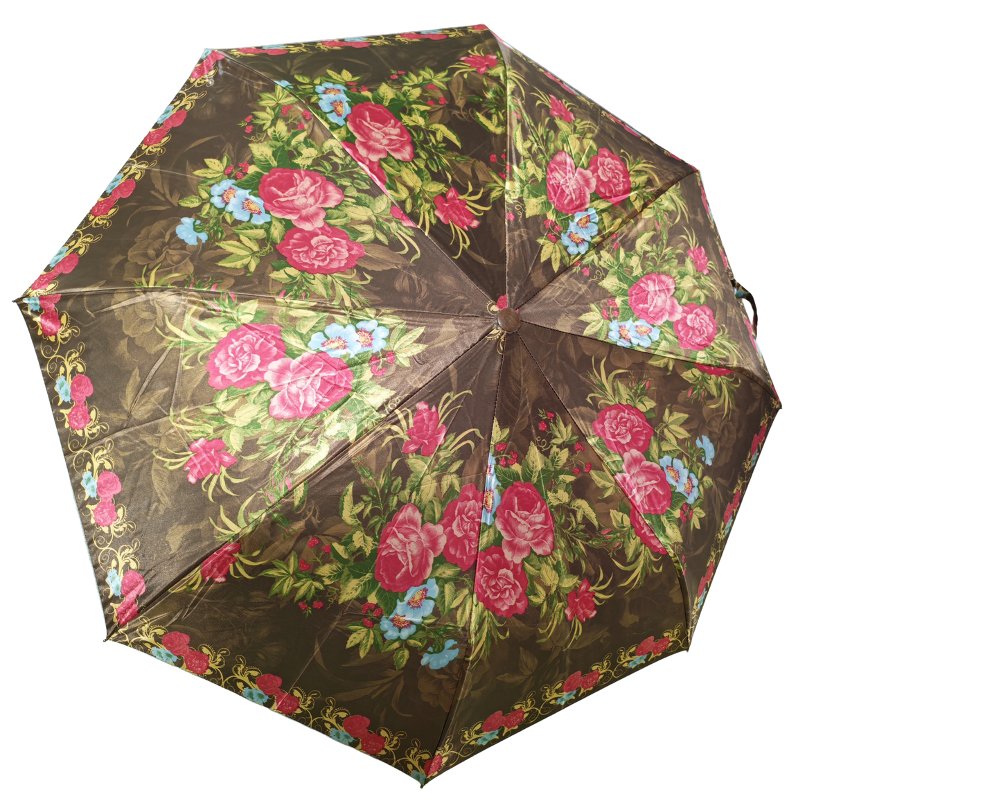 8 Rib Shankar Floral Umbrella – Stylish & Durable Rain Protection