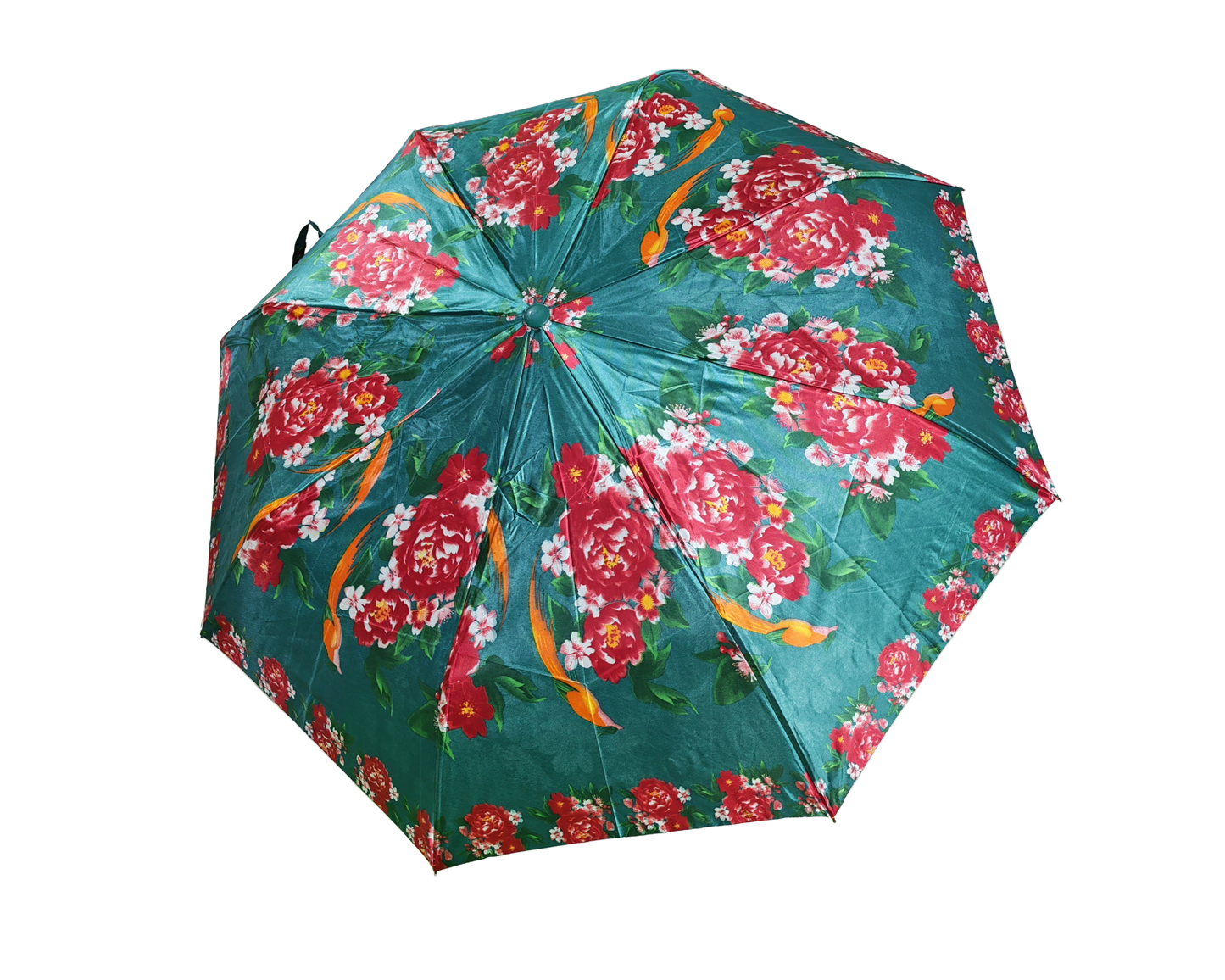 8 Rib Shankar Floral Umbrella – Stylish & Durable Rain Protection