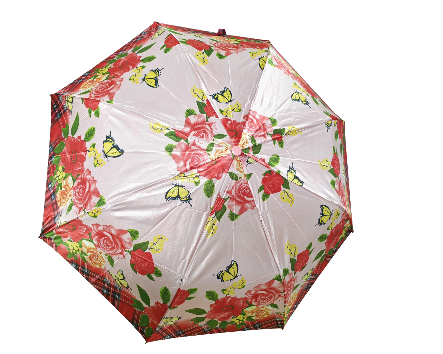 8 Rib Shankar Floral Umbrella – Stylish & Durable Rain Protection