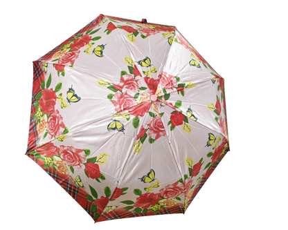 8 Rib Shankar Floral Umbrella – Stylish & Durable Rain Protection