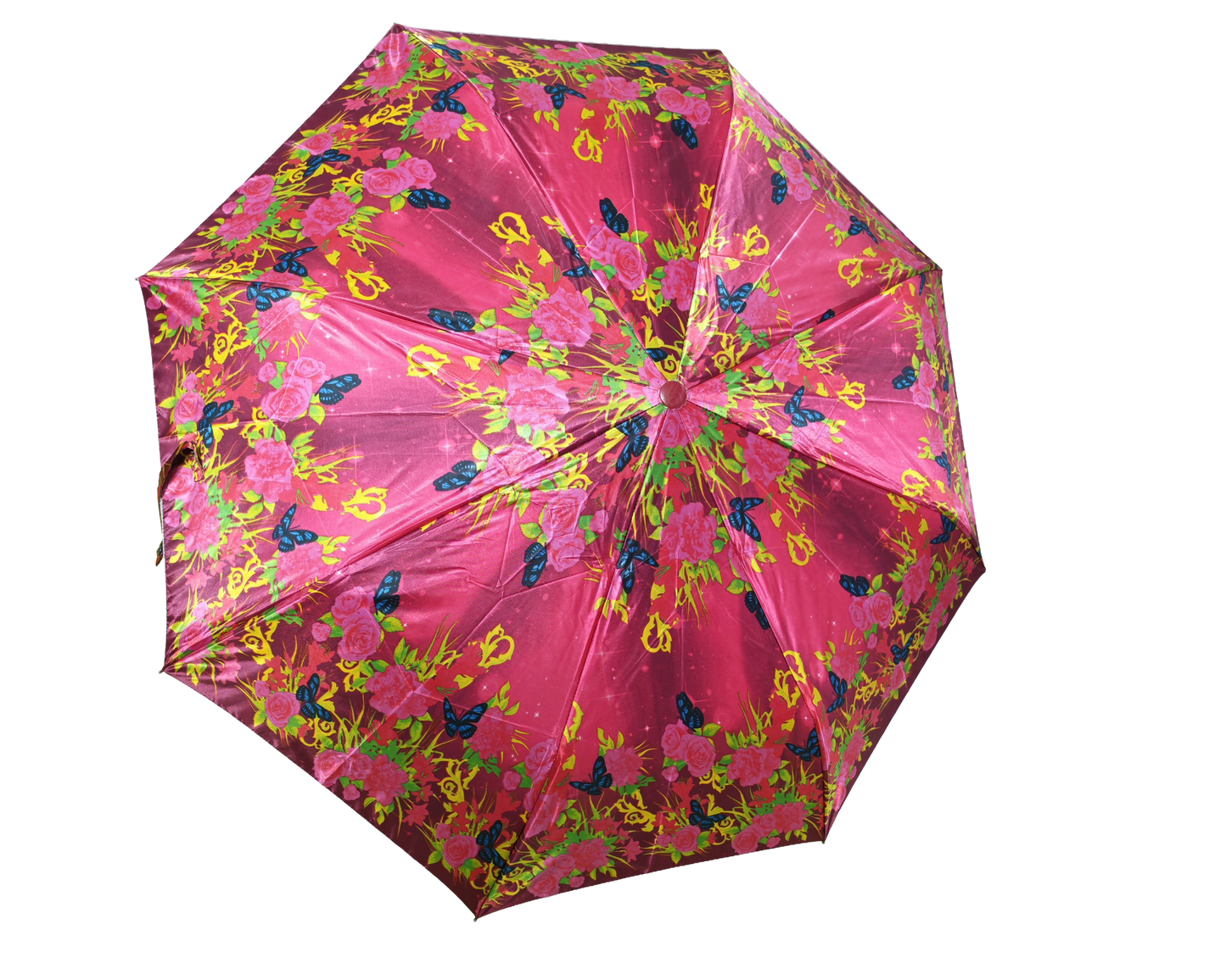 8 Rib Shankar Floral Umbrella – Stylish & Durable Rain Protection