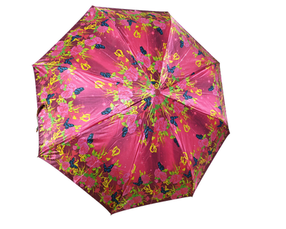 8 Rib Shankar Floral Umbrella – Stylish & Durable Rain Protection