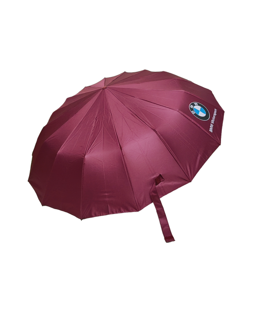 16 Rib BMW Premium Umbrella – Super Strong & Ultimate Storm Protection